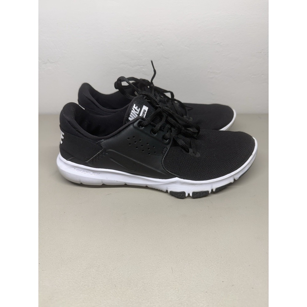 Nike Flex Control 3 Shoes Mens Size 10.5 Black White Training AJ5911-001